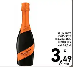 Spazio Conad Spumante Prosecco Mionetto offerta