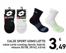 Spazio Conad Calze sport uomo Lotto offerta