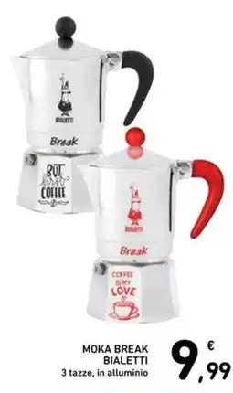 Spazio Conad Moka Break Bialetti offerta