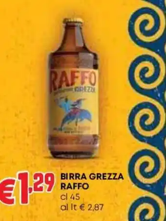Pam Birra grezza Raffo offerta