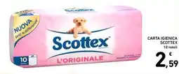 Spazio Conad Carta igienica Scottex offerta