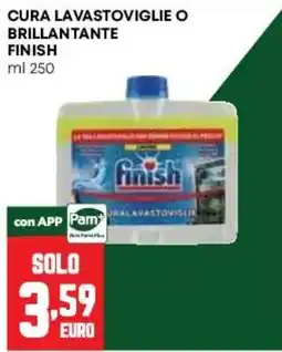 Pam Cura lavastoviglie o brillantante Finish offerta