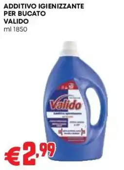 Pam Additivo igienizzante per bucato Valido offerta