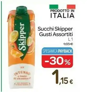 Carrefour Express Succhi skipper offerta
