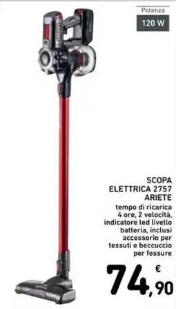 Spazio Conad Scopa elettrica 2757 Ariete offerta