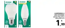Spazio Conad Lampadina a LED Sylvania offerta