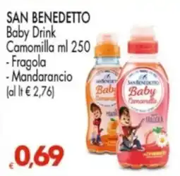 Despar San Benedetto Baby Drink Camomilla offerta