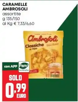 Pam Caramelle Ambrosoli assortite offerta
