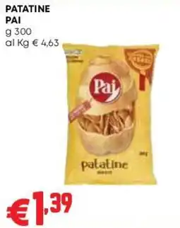 Pam Patatine Pai offerta