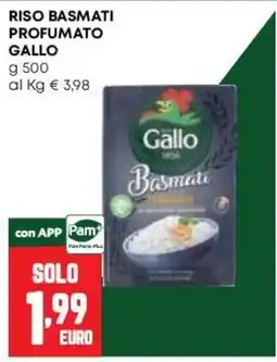 Pam Riso basmati profumato Gallo offerta