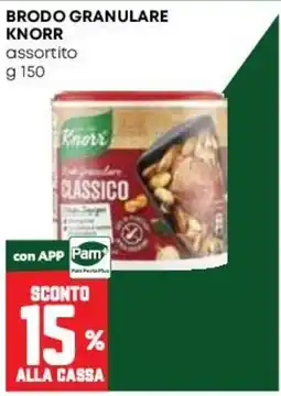 Pam Brodo granulare Knorr assortito offerta
