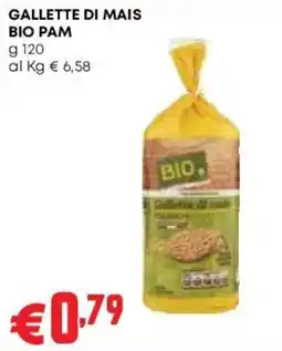Pam Gallette di mais bio Pam offerta