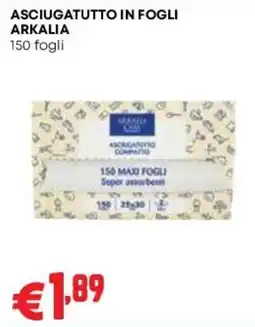 Pam Asciugatutto in fogli Arkalia offerta