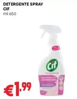 Pam Detergente spray Cif offerta