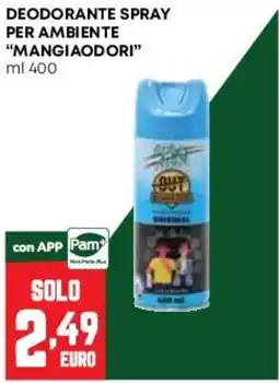 Pam Deodorante spray per ambiente mangiaodori offerta
