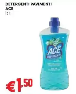 Pam Detergente pavimenti Ace offerta