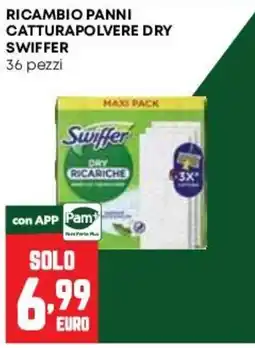 Pam Panni catturapolvere dry swiffer offerta