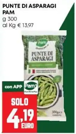Pam Punte di asparagi Pam offerta