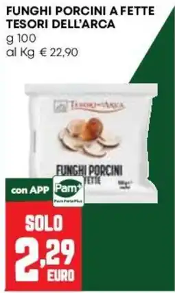 Pam Funghi porcini a fette Tesori dell'Arca offerta