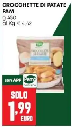 Pam Crocchette di patate Pam offerta