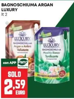 Pam Bagnoschiuma Argan Luxury offerta