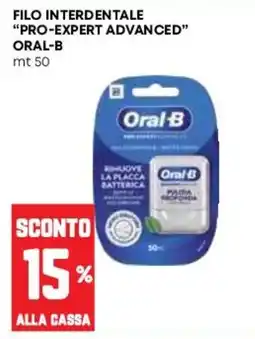 Pam Filointerdentale pro-expert advanced oral-b offerta