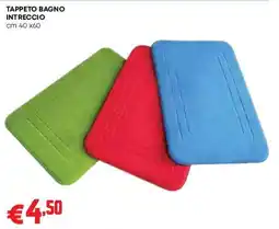 Pam Tappeto bagno intreccio offerta