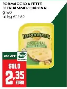 Pam Formaggio a fette Leerdammer Original offerta