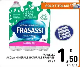 Spazio Conad Acqua minerale naturale Frasassi offerta