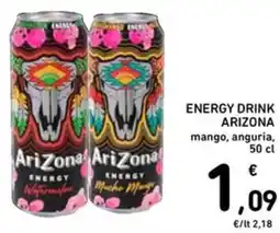 Spazio Conad Arizona Energy Mango Anguria offerta