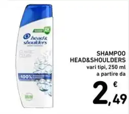 Spazio Conad Shampoo Head&Shoulders offerta