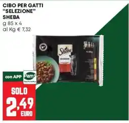 Pam Cibo per gatti selezione Sheba offerta
