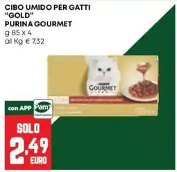 Pam Cibo umido per gatti Gold Purina Gourmet offerta