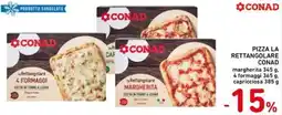 Spazio Conad Pizza la Rettangolare Conad Margherita offerta