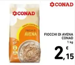Spazio Conad Fiocchi di avena Conad offerta