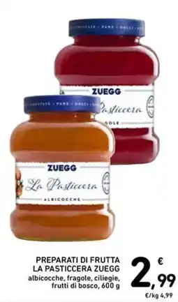 Spazio Conad La Pasticcera Zuegg albicocche offerta