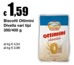 Sì con te Market Biscotti Ottimini Divella offerta