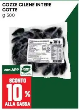 Pam Cozze cilene intere cotte offerta