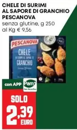 Pam Chele di surimi al sapore di granchio Pescanova offerta