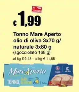 Sì con te Market Tonno Mare Aperto offerta