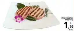 Spazio Conad Hamburger di tacchino offerta