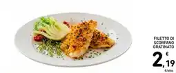 Spazio Conad Filetto di scorfano gratinato offerta