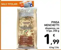 Spazio Conad Pinsa Menchetti offerta