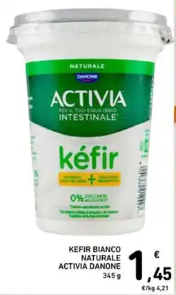 Spazio Conad Kefir bianco naturale Activia Danone offerta