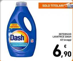 Spazio Conad Detersivo lavatrice Dash Classico offerta