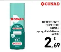 Spazio Conad Spray disinfettante Conad offerta
