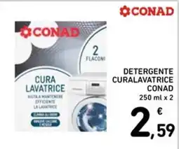 Spazio Conad Detergente curalavatrice Conad offerta
