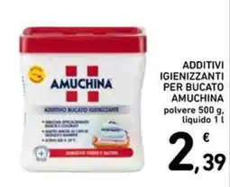 Spazio Conad Additivi igienizzanti per bucato Amuchina offerta