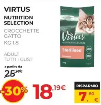 Virtus Nutrition Selection Crocchette Gatto