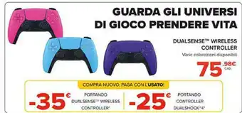 Gamestop Controller wireless dualsense offerta